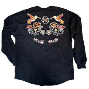 NWT Nashville Spirit Jersey Hummingbird Chainstitch Long Sleeve Size Medium